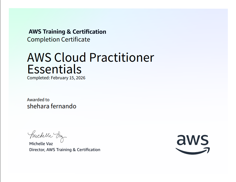 AWS Certified Cloud Practitioner